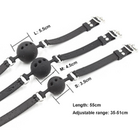 BDSM sex Silicon Mouth ball Gag or Mouth plug