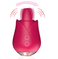 Rose Powerful Oral  Clit Stimulator